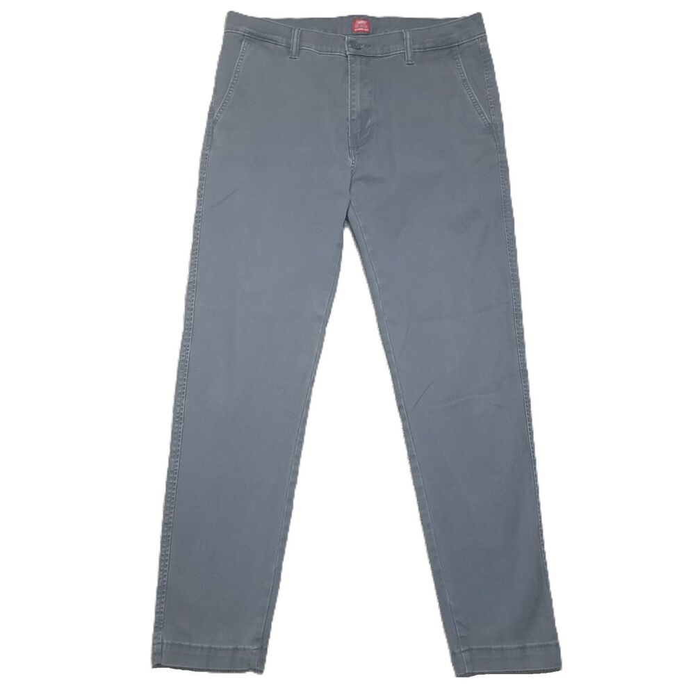 Levi’s XX Chino Standard Taper Pants Men’s 33x34 Stretch Gray
